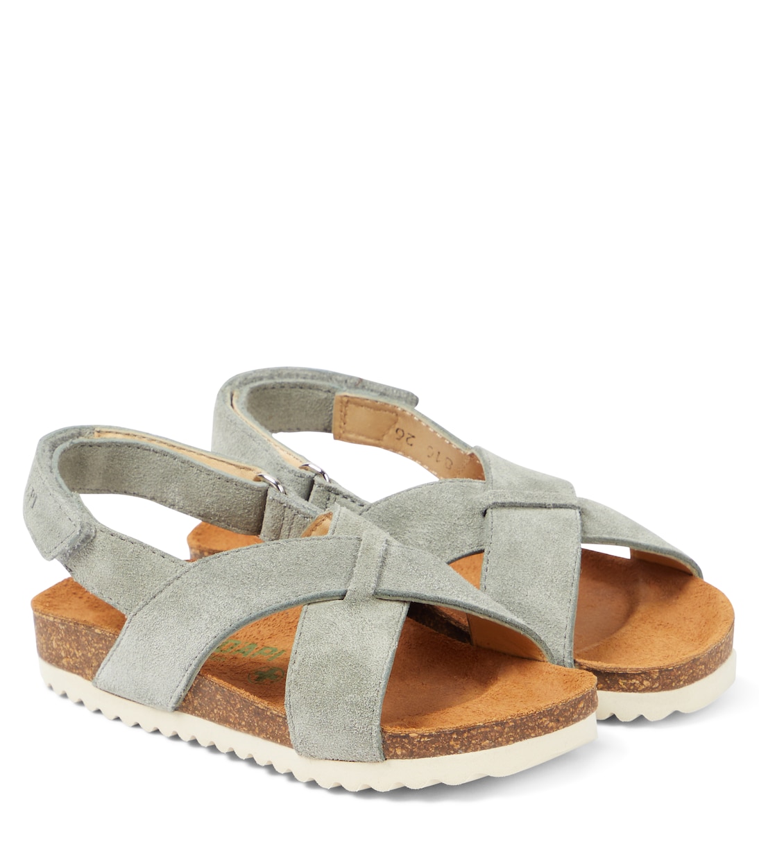 Sandali Groot Cross in suede | Pom d'Api