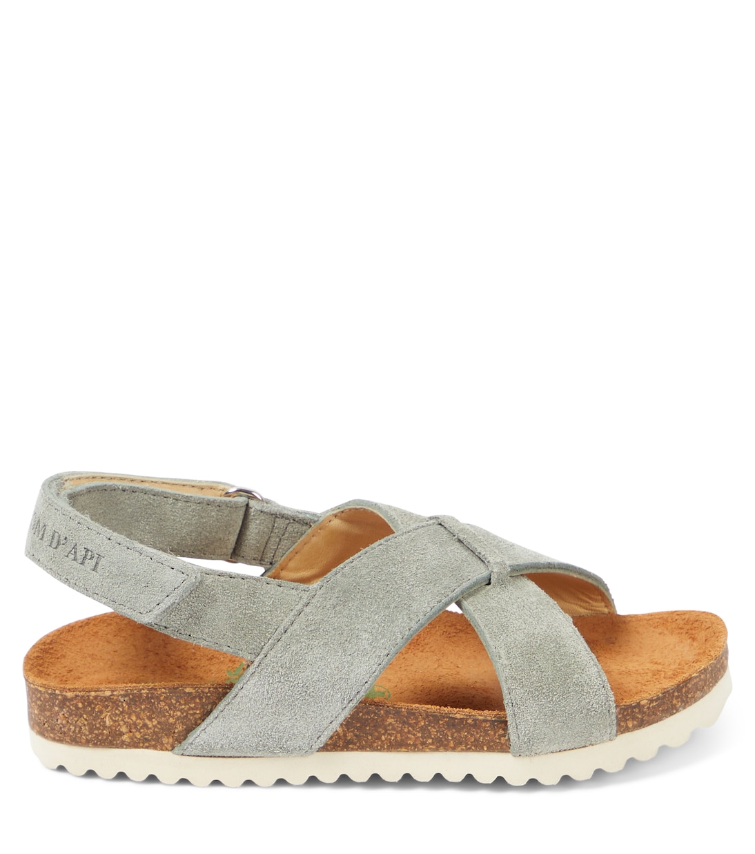 Sandali Groot Cross in suede | Pom d'Api
