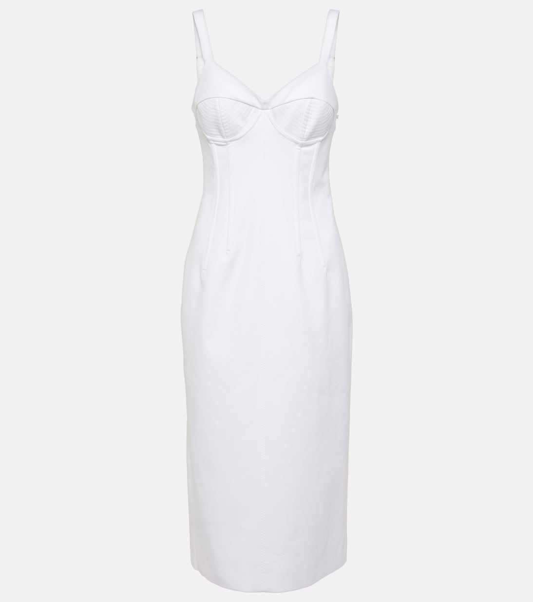 Abito bustier midi in cotone | Sportmax