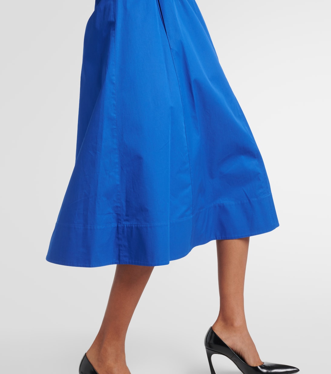 Abito midi in popeline di cotone | Tory Burch