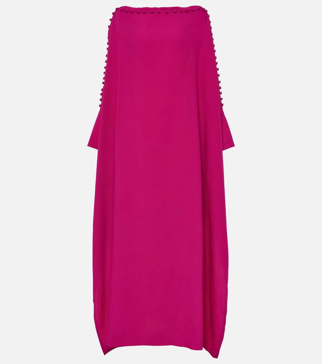 Mila off-shoulder crêpe kaftan | Taller Marmo