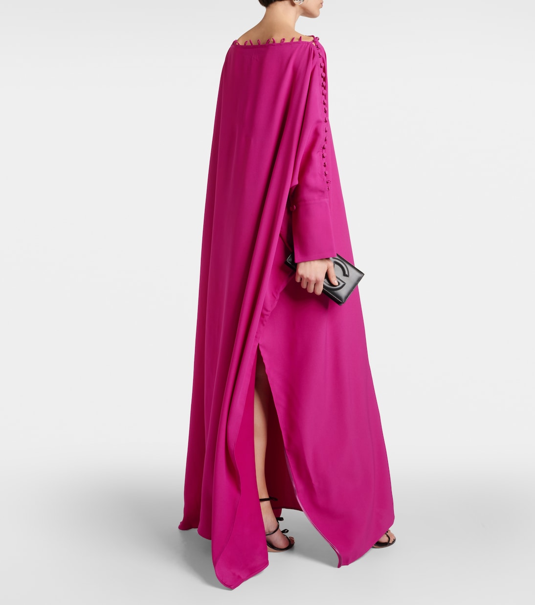 Mila off-shoulder crêpe kaftan | Taller Marmo