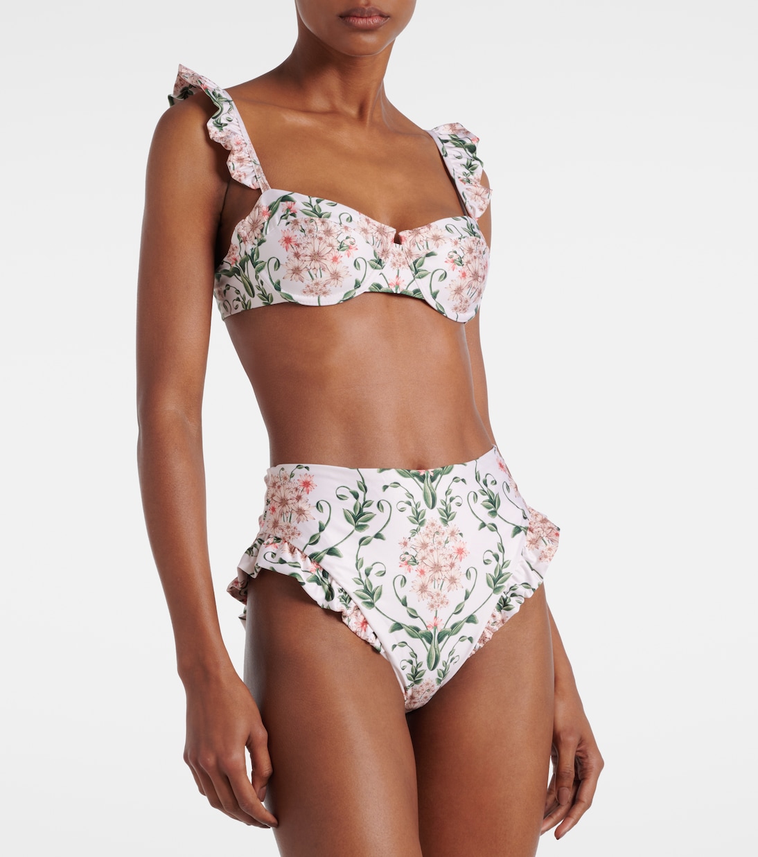 Kiwi Margarita Amanecer bikini top | Agua by Agua Bendita