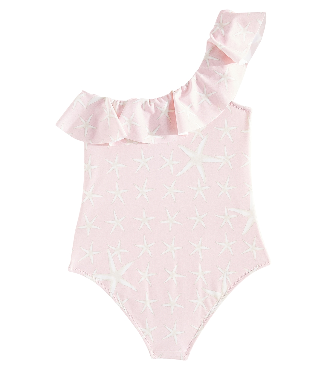 Stella Marina ruffled one-shoulder swimsuit | Versace Kids