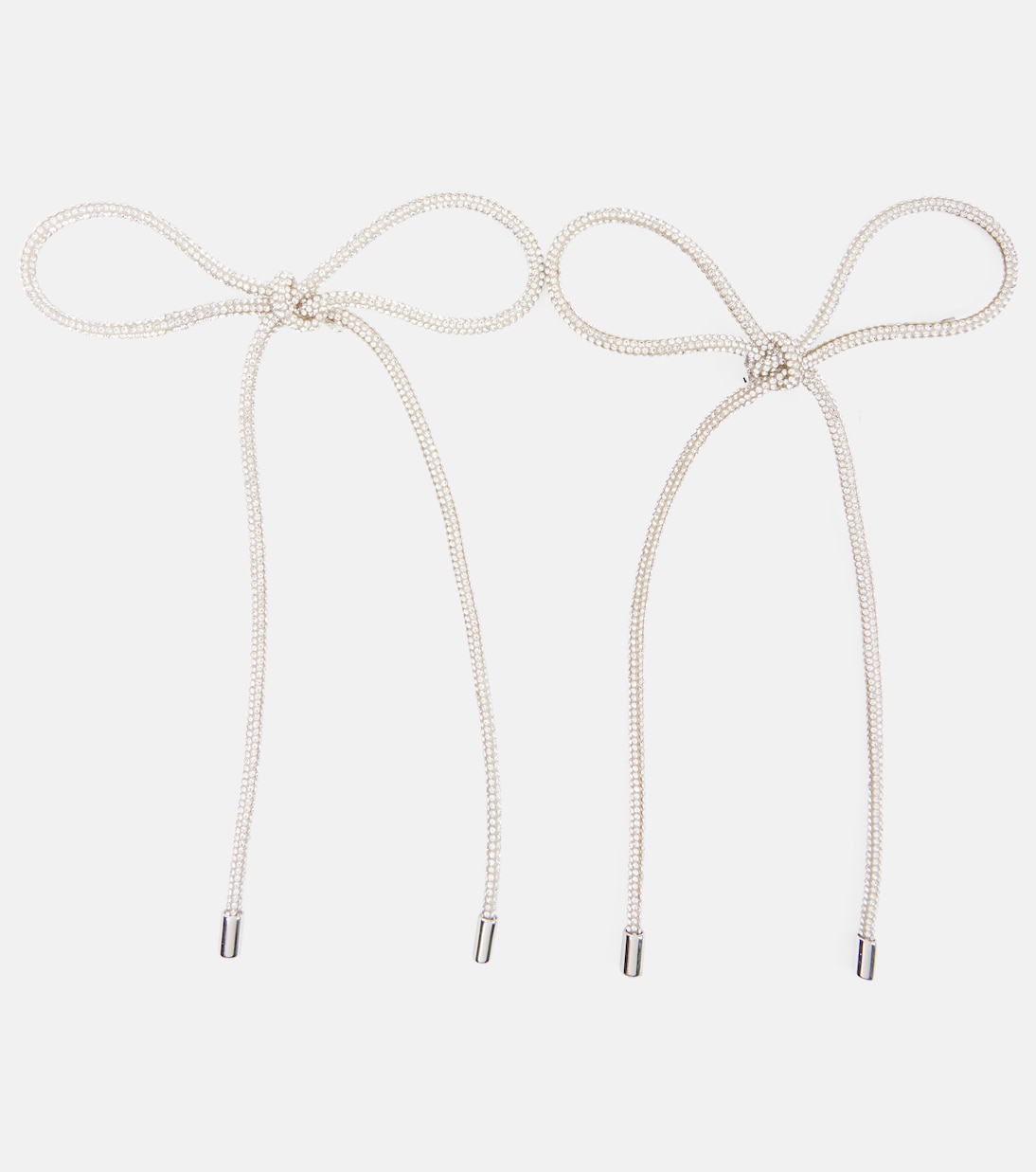 Set di 2 spille in corda Ava con fiocco | Jennifer Behr