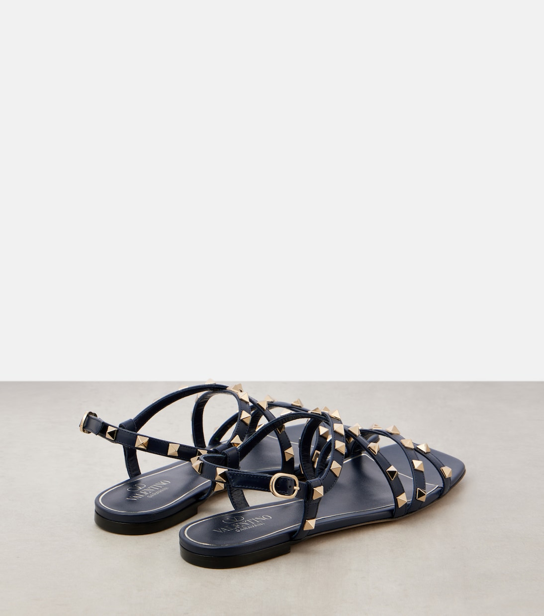 Sandalias Rockstud de piel | Valentino Garavani