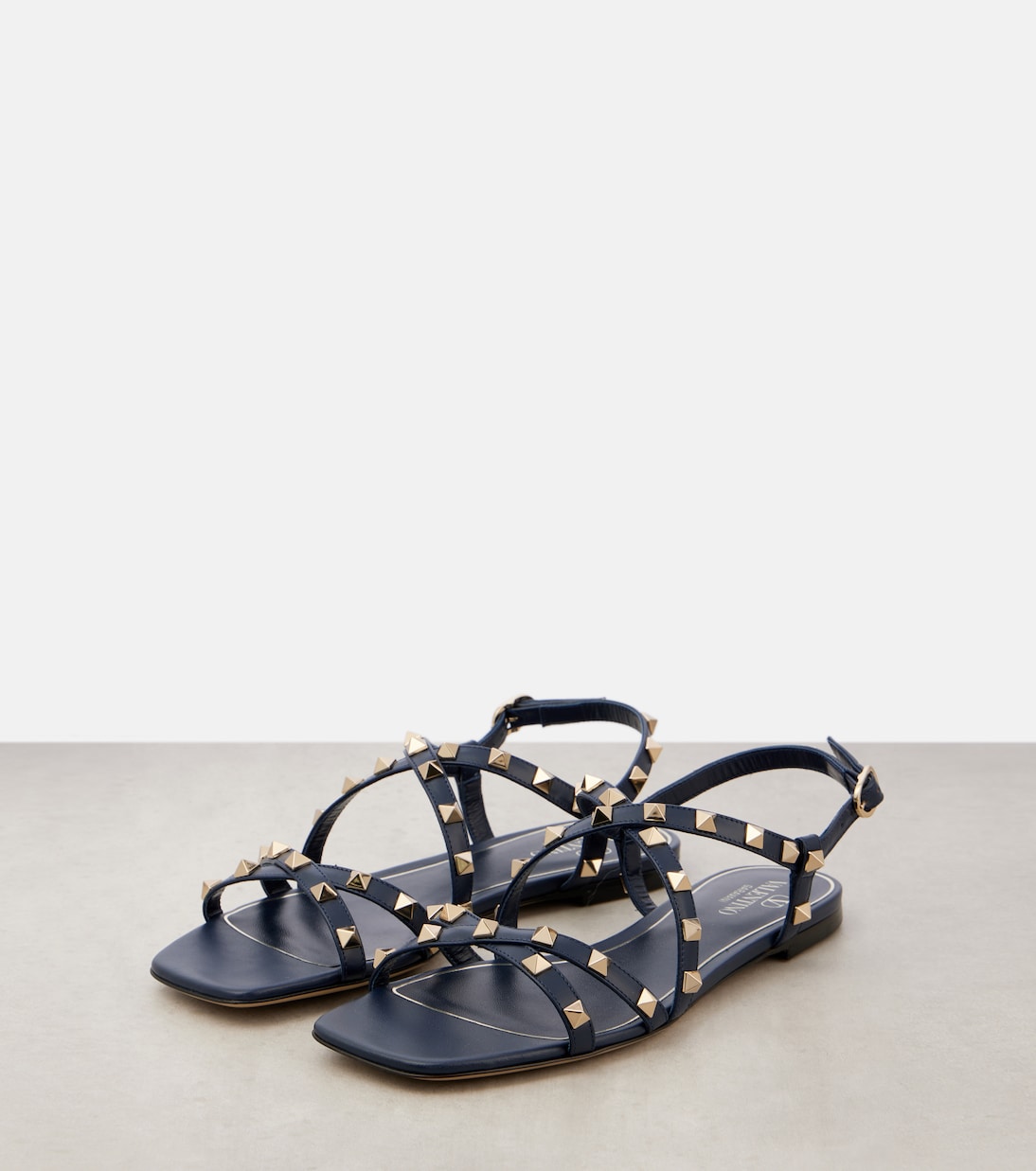 Sandalias Rockstud de piel | Valentino Garavani