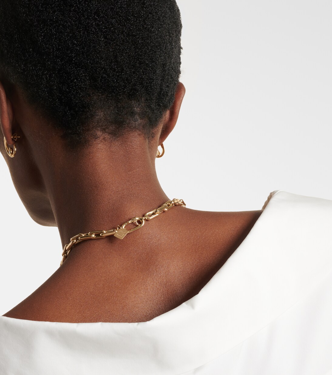 Collana in oro 14kt Lauren Rubinski, stile giovane e moderno
