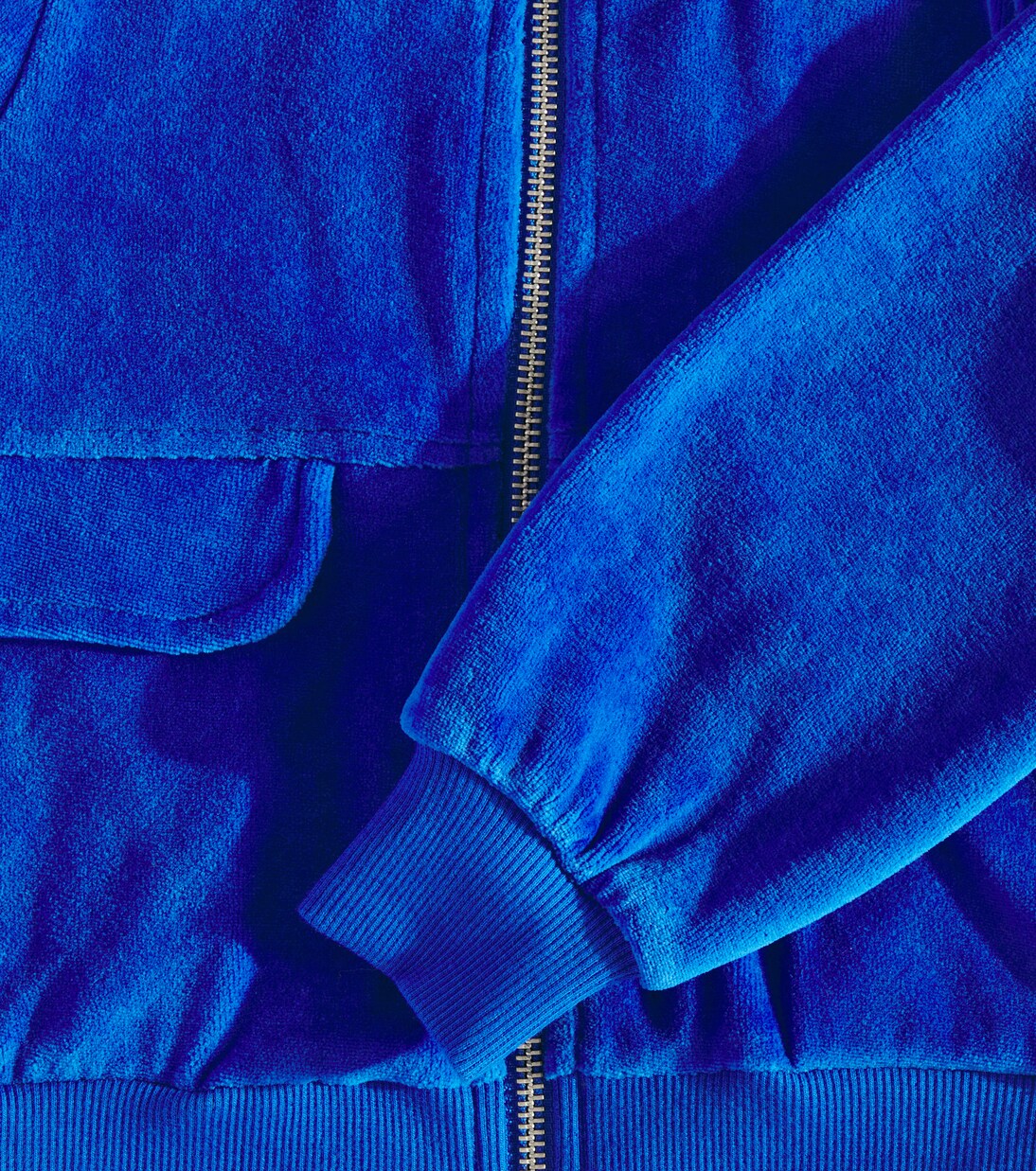 Felpa Malika in velluto con zip | Molo