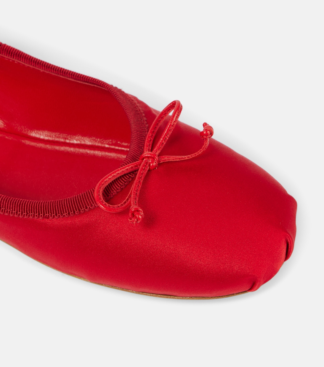 Ballerine in raso | Miu Miu