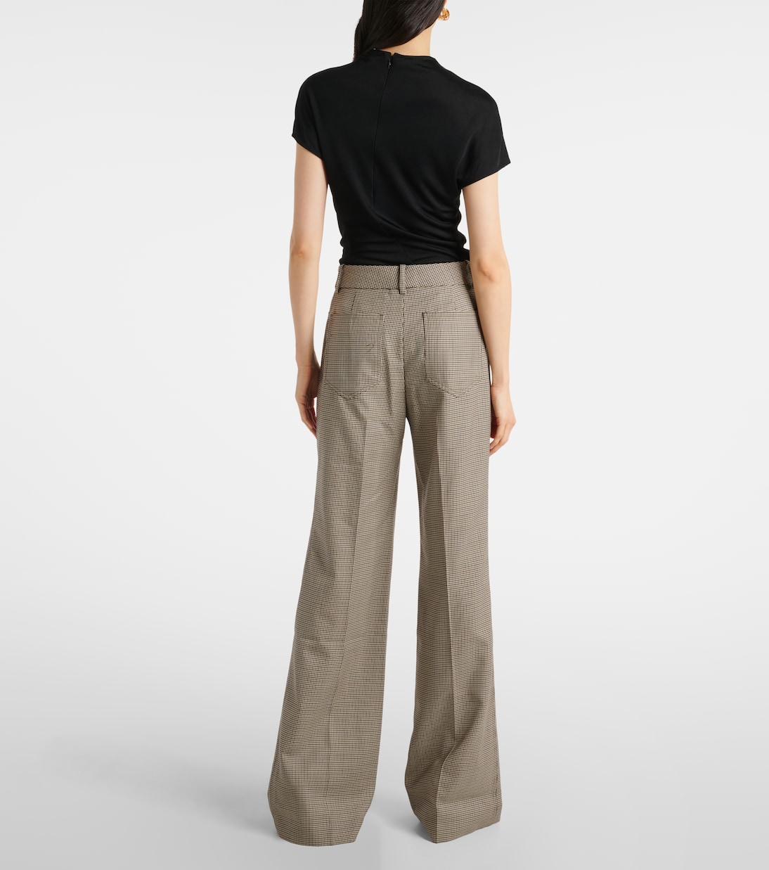 Christophe virgin wool flared pants | Nili Lotan