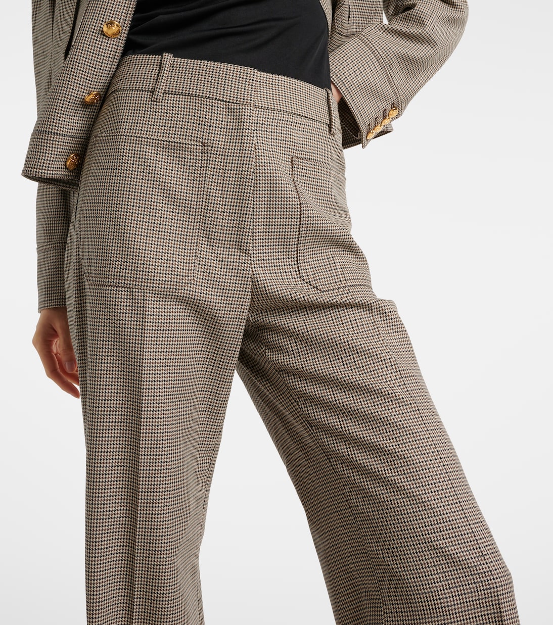 Christophe virgin wool flared pants | Nili Lotan