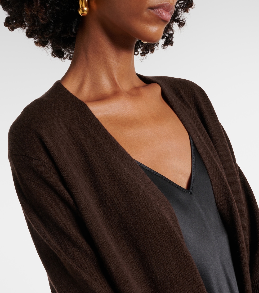 Wool and cashmere cardigan | Jardin des Orangers