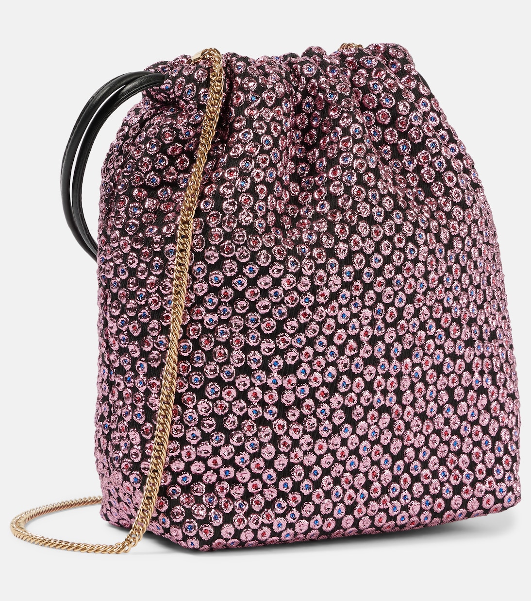 Schultertasche Small aus Jacquard | Dries Van Noten