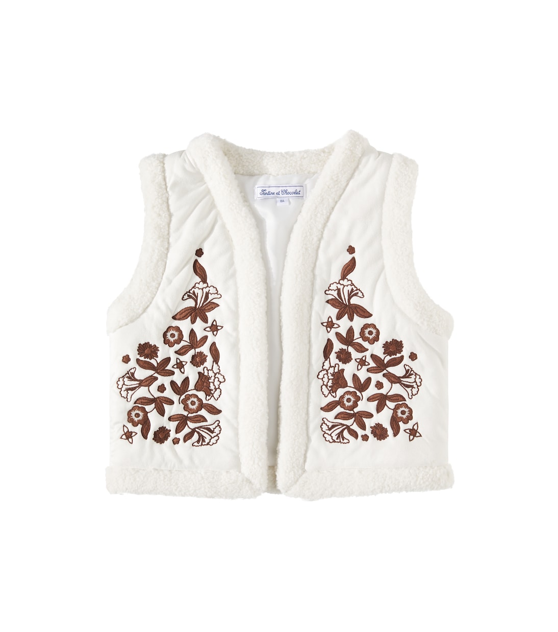 Gilet con pelliccia sintetica | Tartine et Chocolat