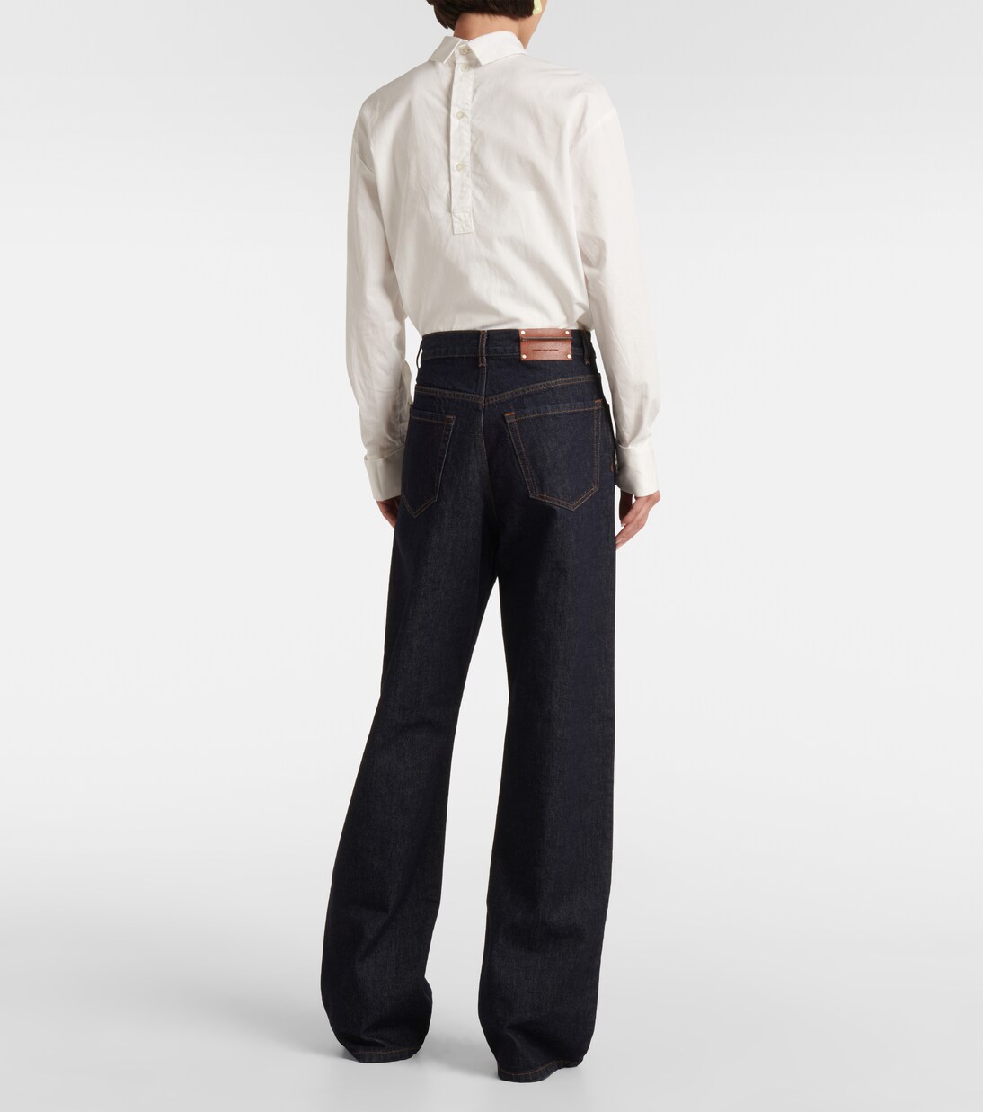 Jean droit à taille haute | Dries Van Noten
