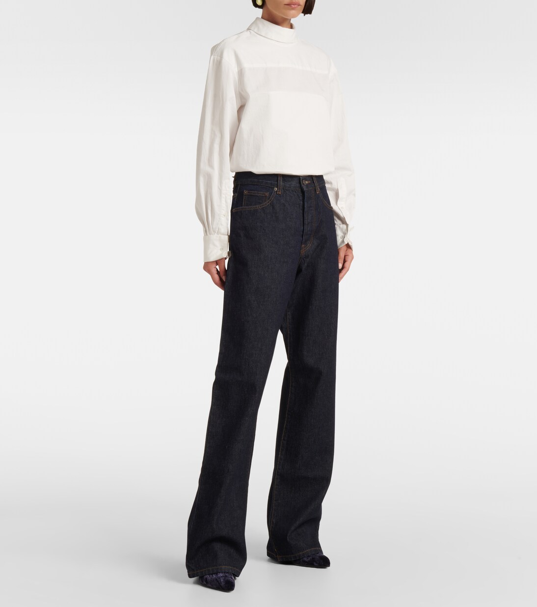 Jean droit à taille haute | Dries Van Noten