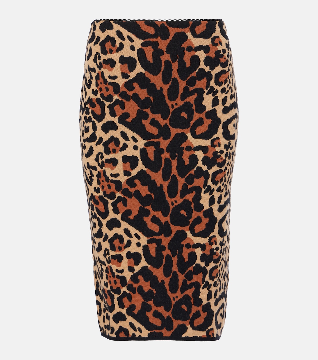 Jupe crayon Leo à motif léopard | Blumarine