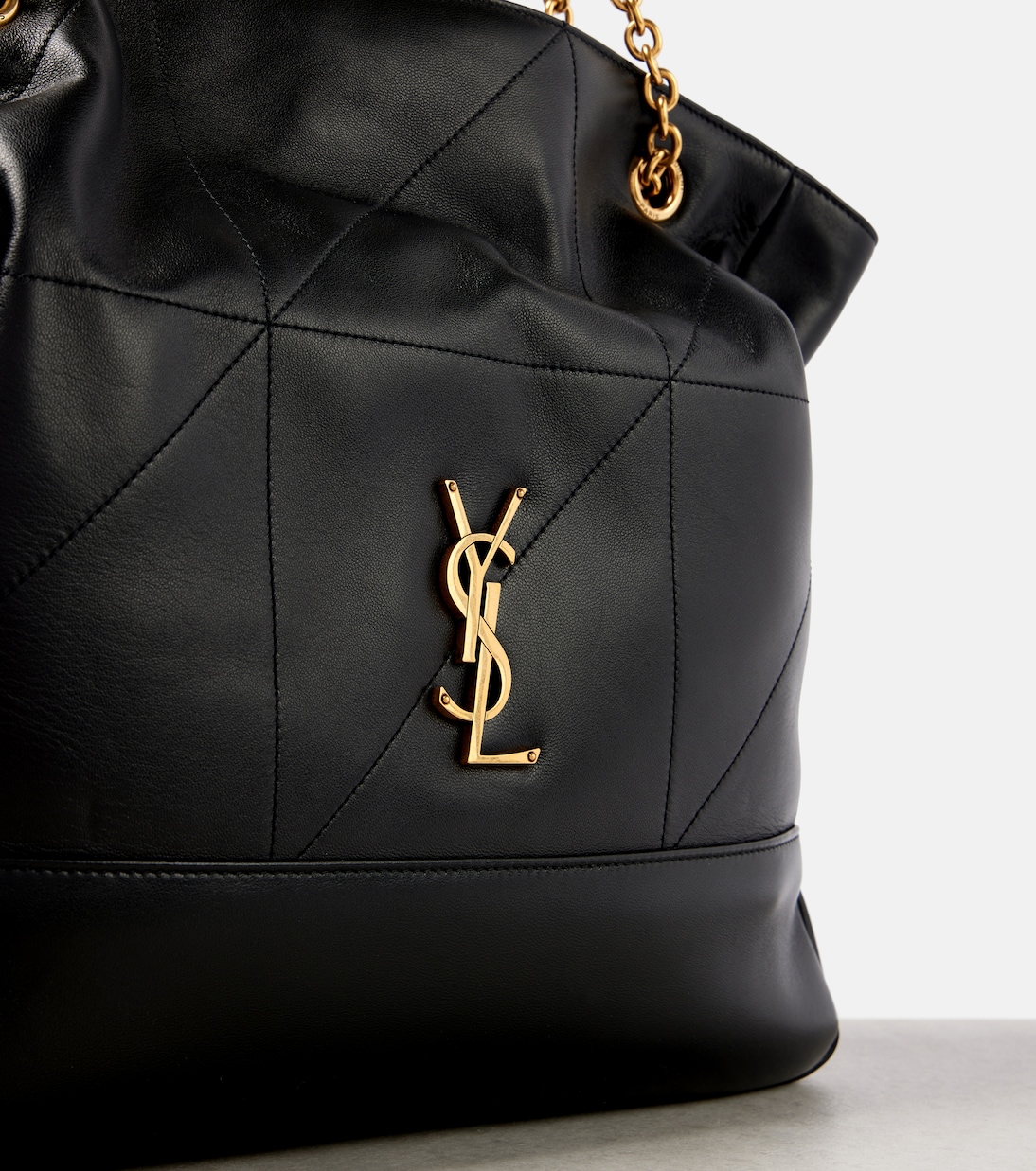 Sac Jamie Shopping Small en cuir | Saint Laurent