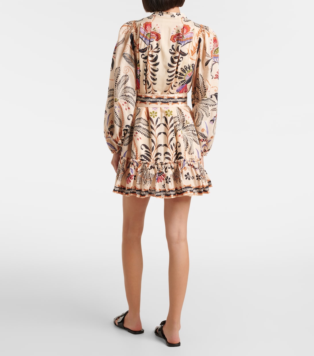 Cotton-blend dress | Farm Rio