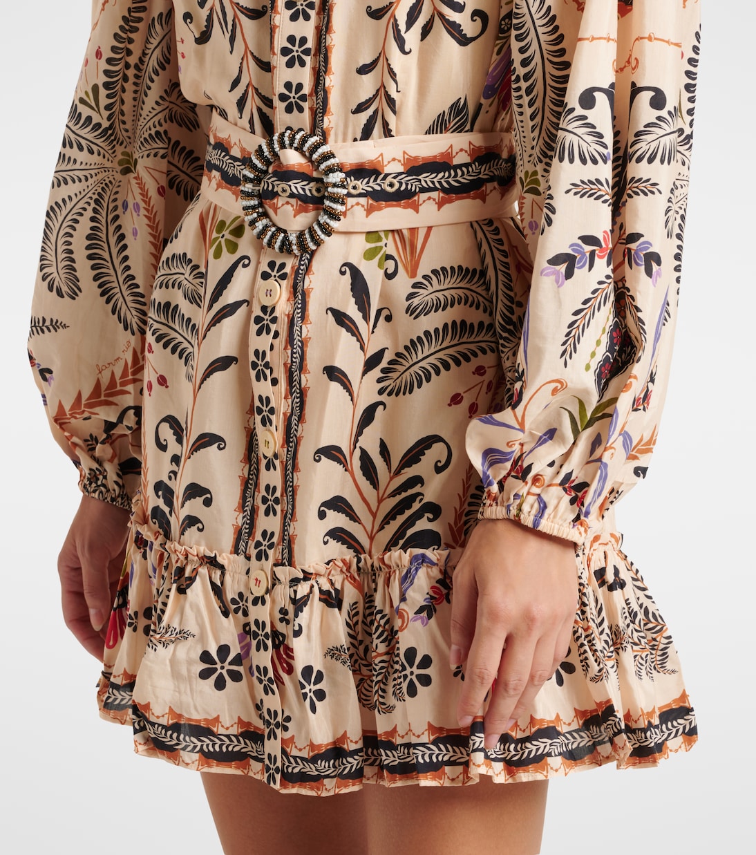 Cotton-blend dress | Farm Rio