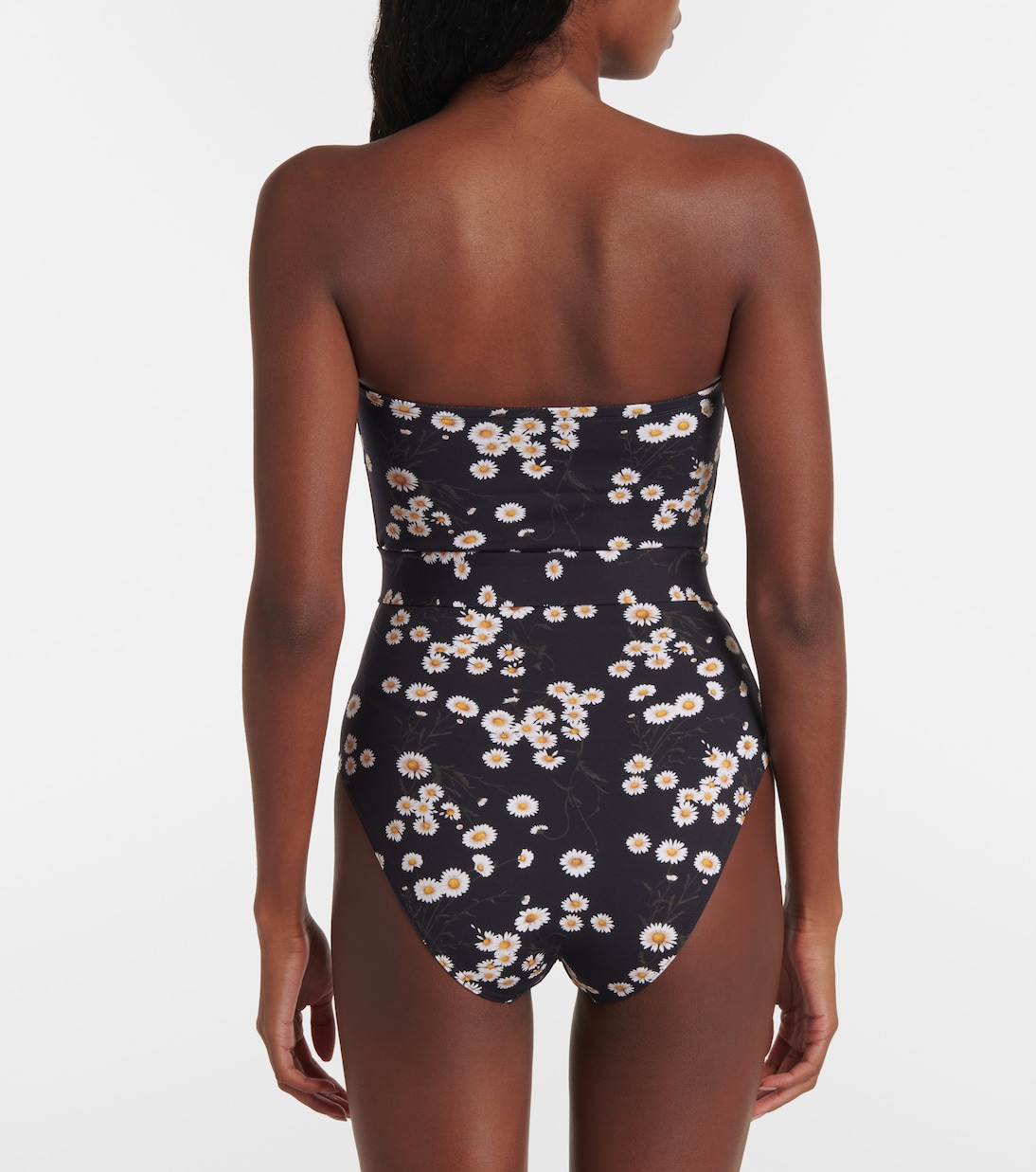 Bikini con Diseño Floral y Detalle de Banda Estilo Courtois para Jóvenes