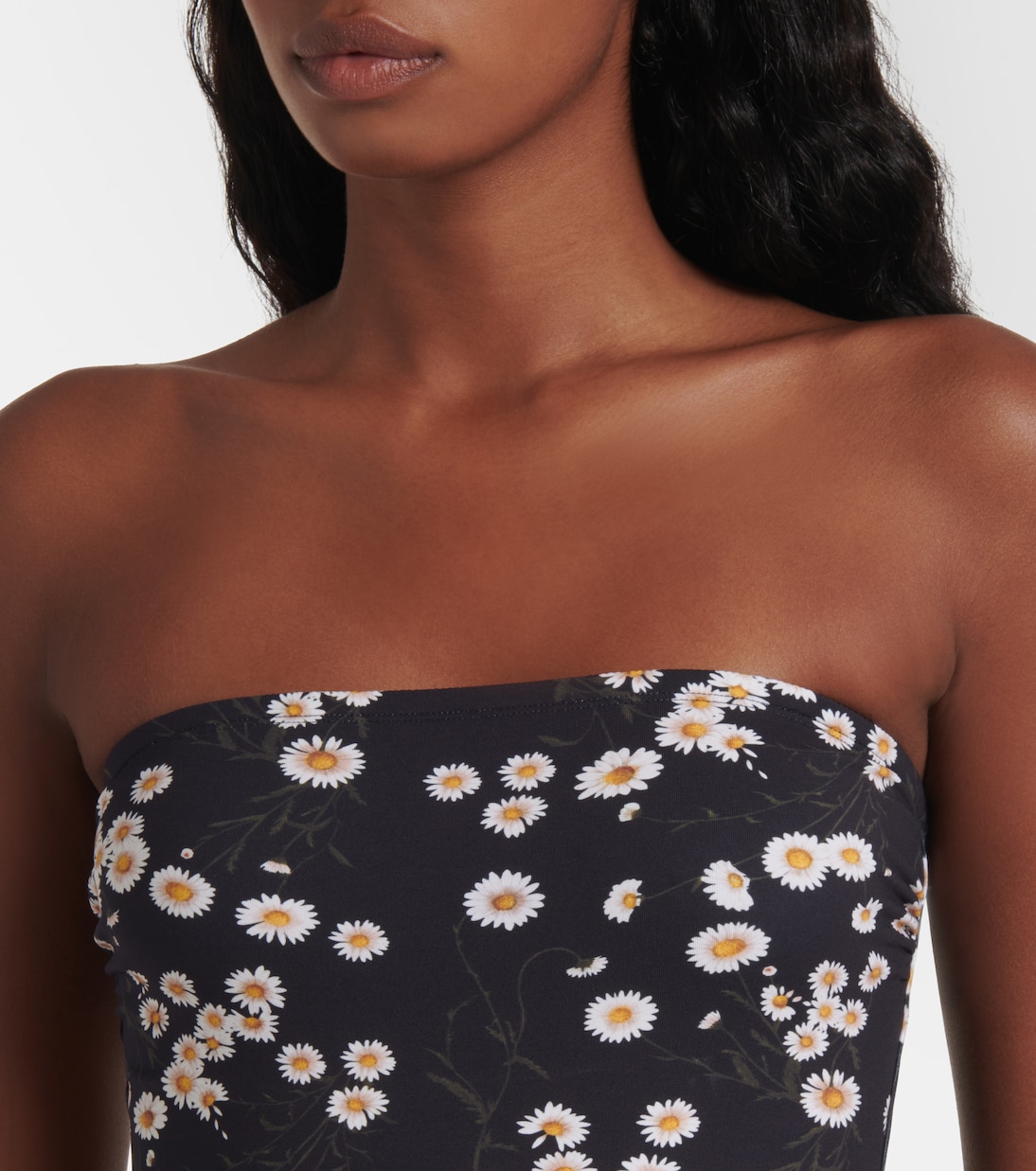 Bikini con Diseño Floral y Detalle de Banda Estilo Courtois para Jóvenes