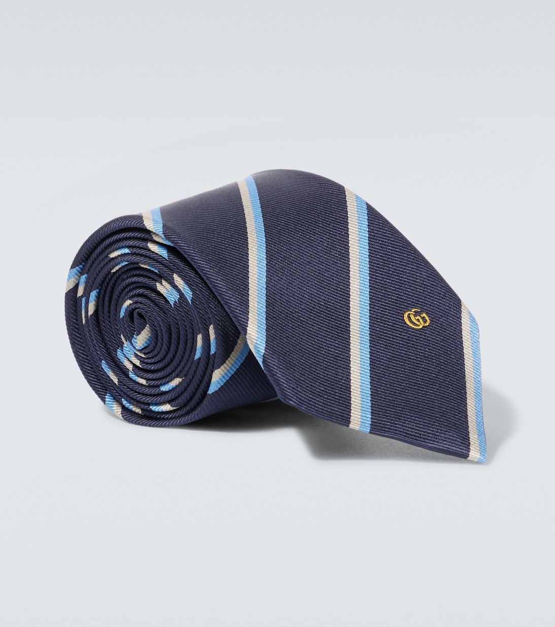 Cravate brodée en jacquard de soie | Gucci