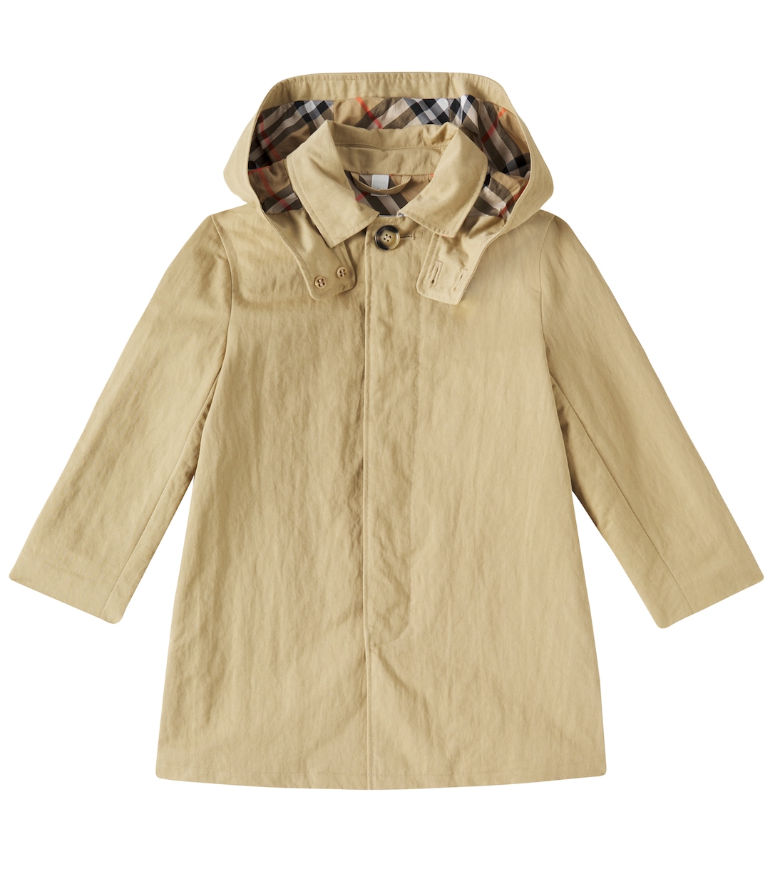 Technical twill car coat | Burberry Kids