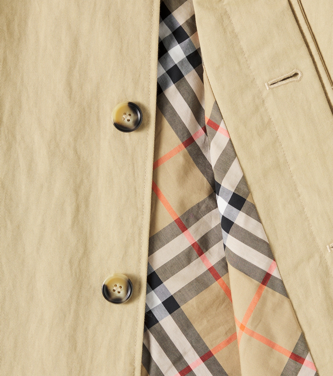 Technical twill car coat | Burberry Kids