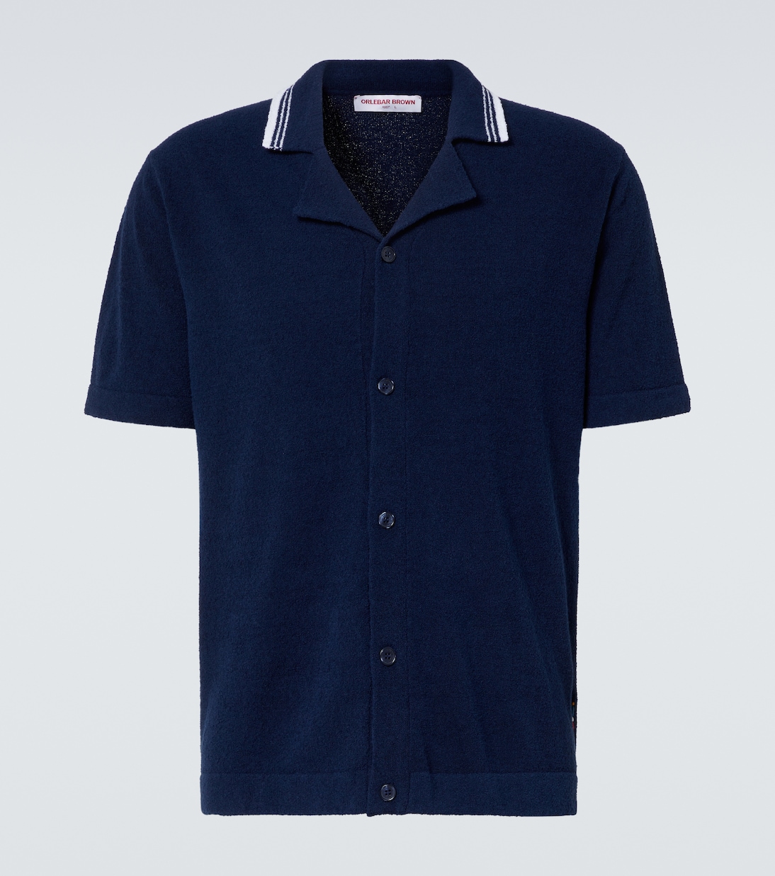 Camisa Tiernan de bouclé de mezcla de algodón | Orlebar Brown