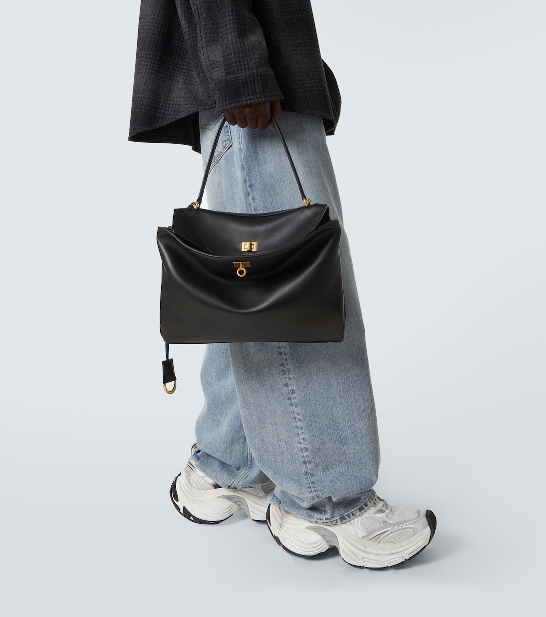 Sac Rodeo Medium en cuir | Balenciaga