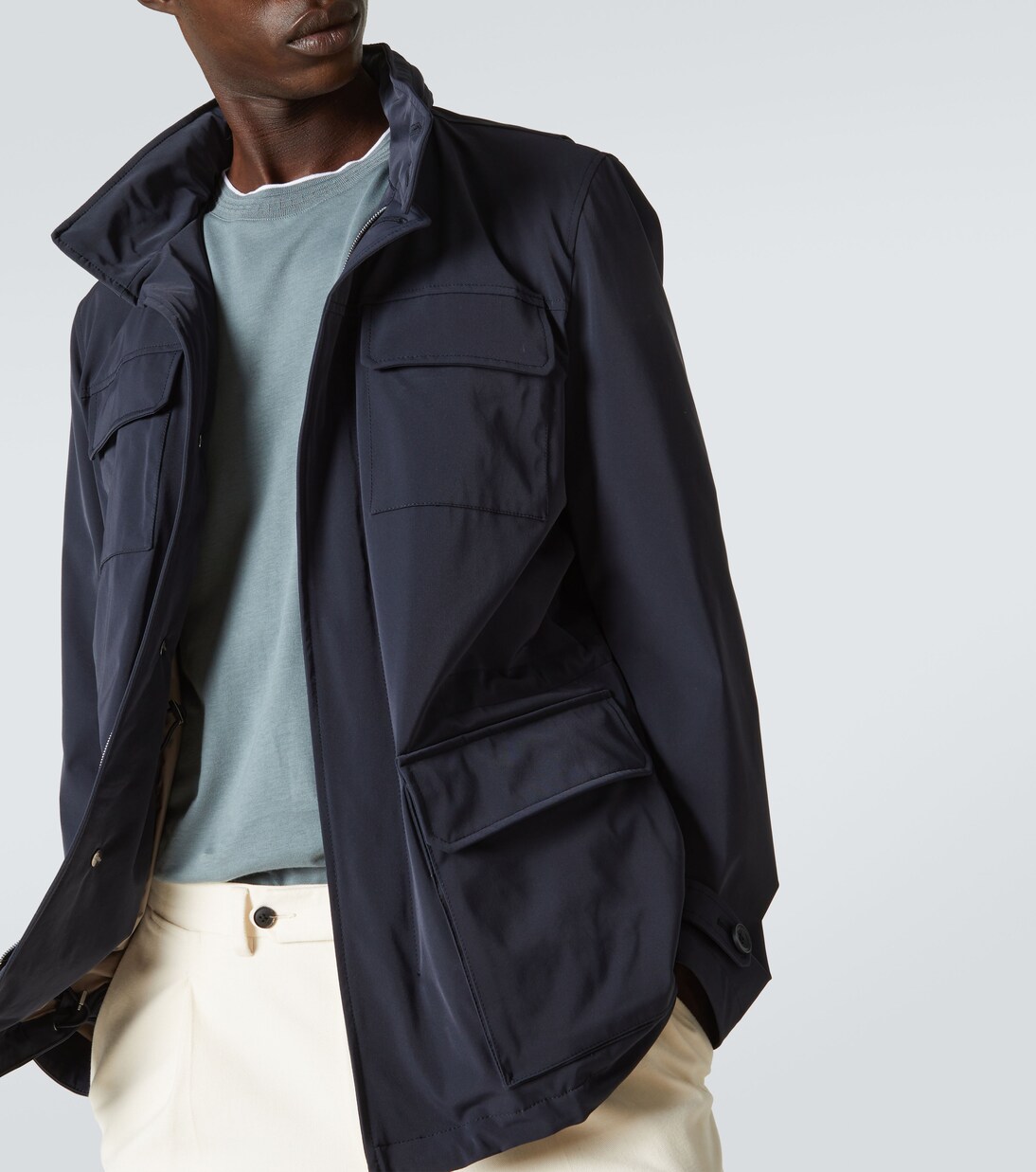 Zip-up field jacket | Herno