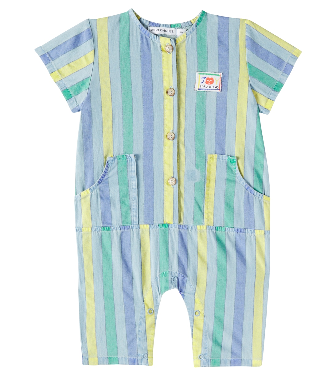 Baby - Tutina di jeans a righe | Bobo Choses