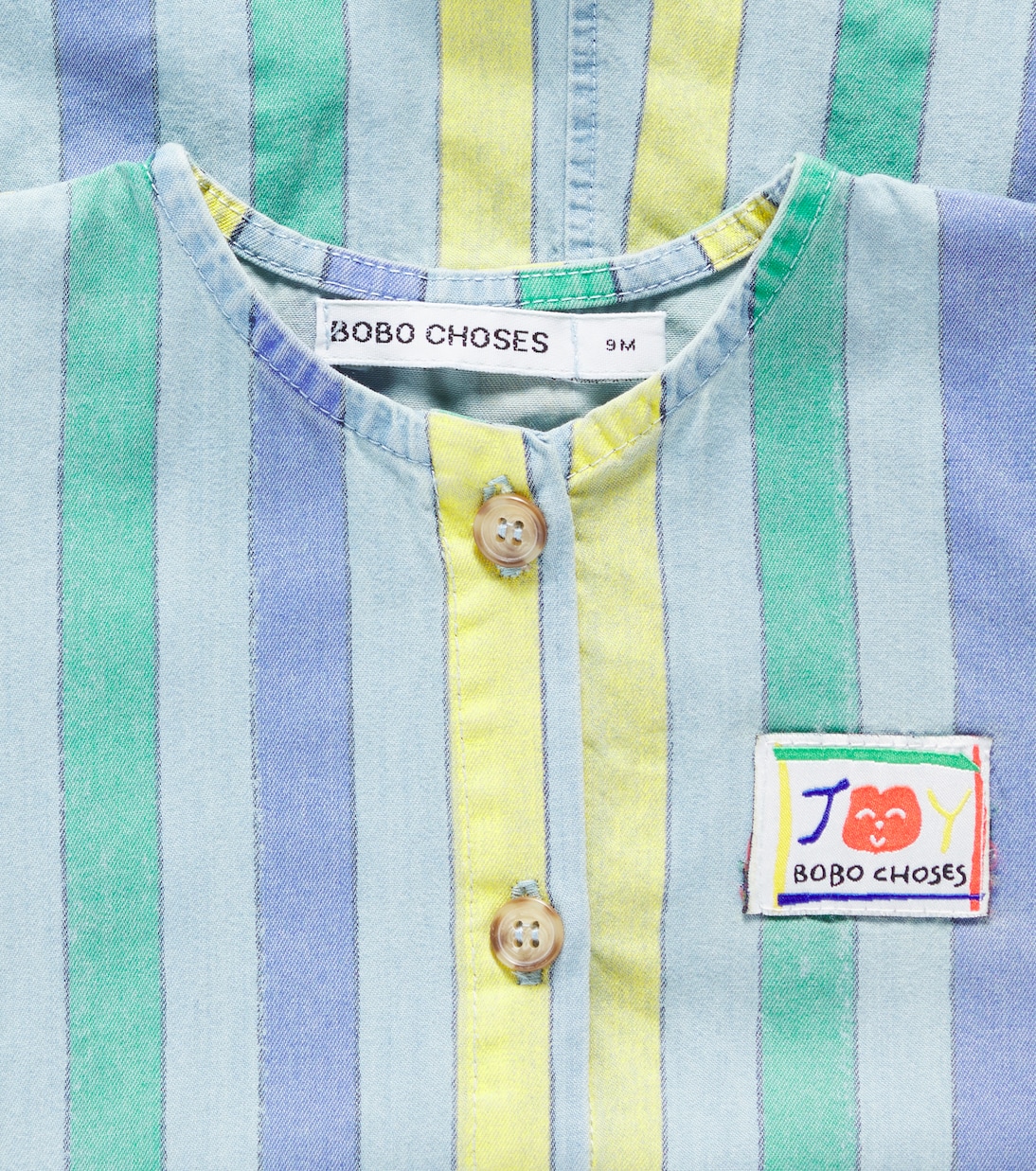 Baby - Tutina di jeans a righe | Bobo Choses