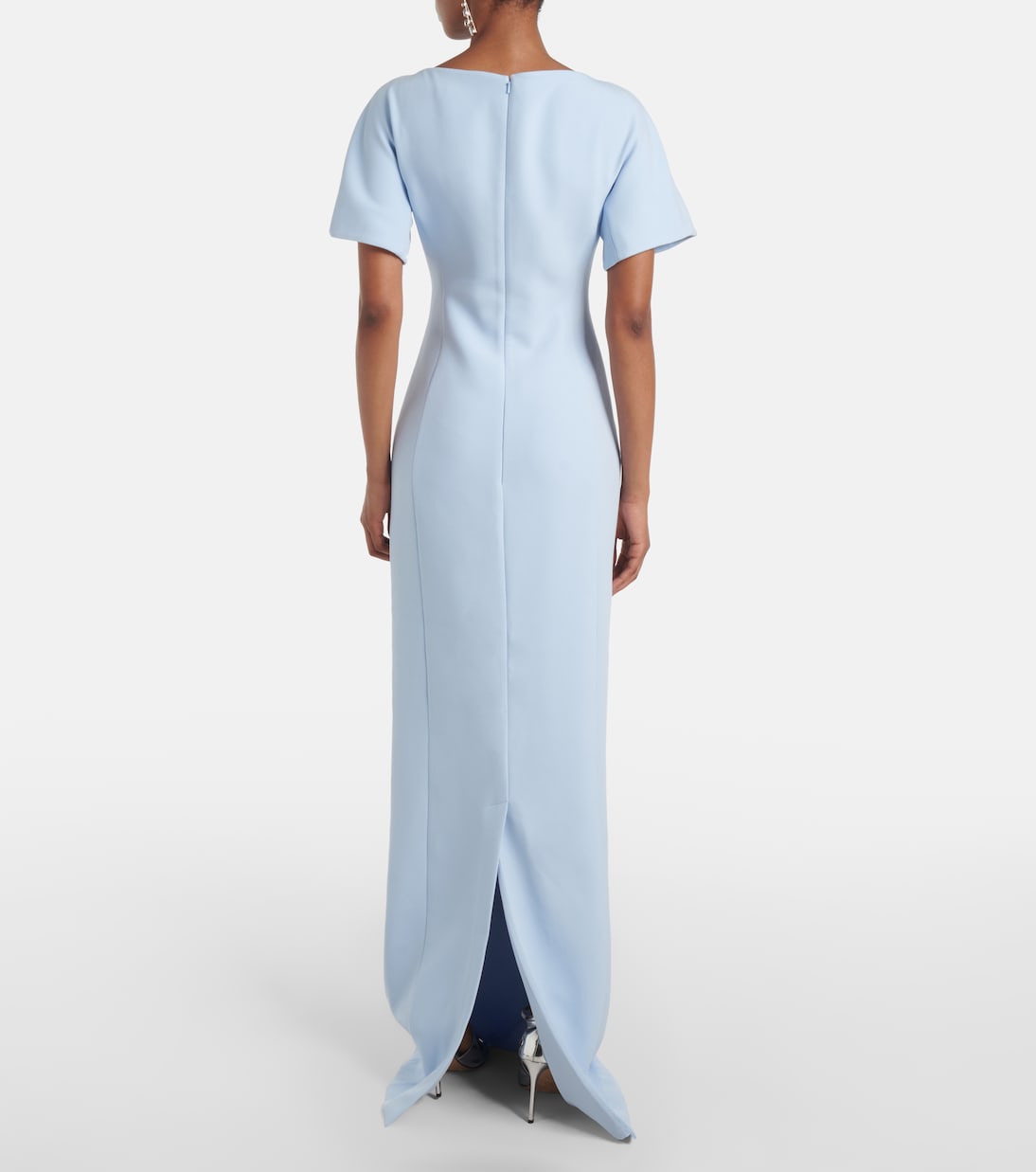 Cocktailkleid Lacin mit Kristallen | Safiyaa