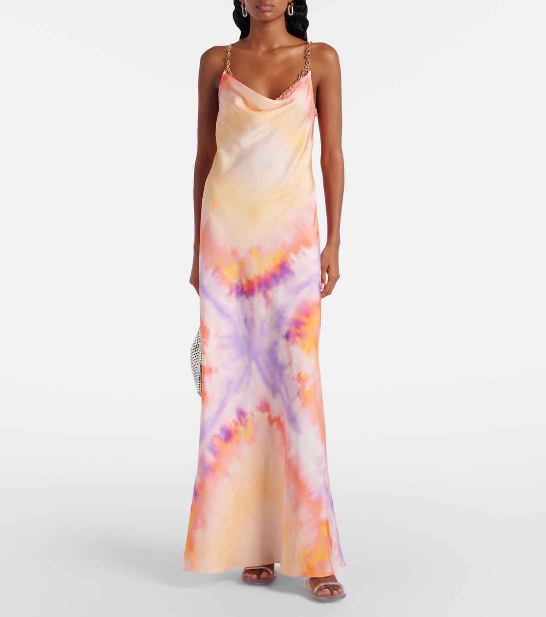 Tie-dye slip dress | Rabanne