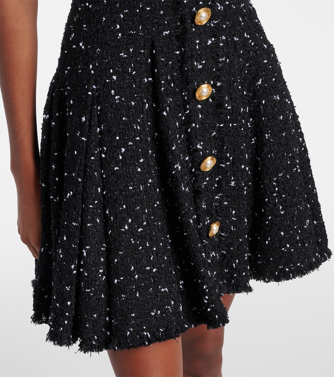 Robe en tweed lamé | Balmain