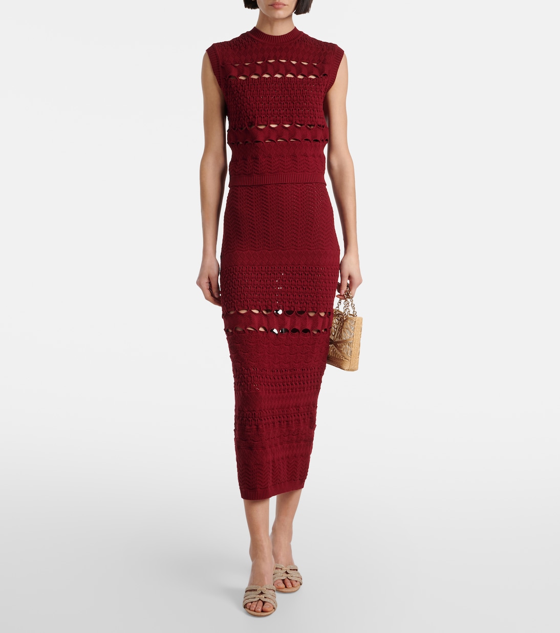 Top in maglia con cut-out | Elie Saab