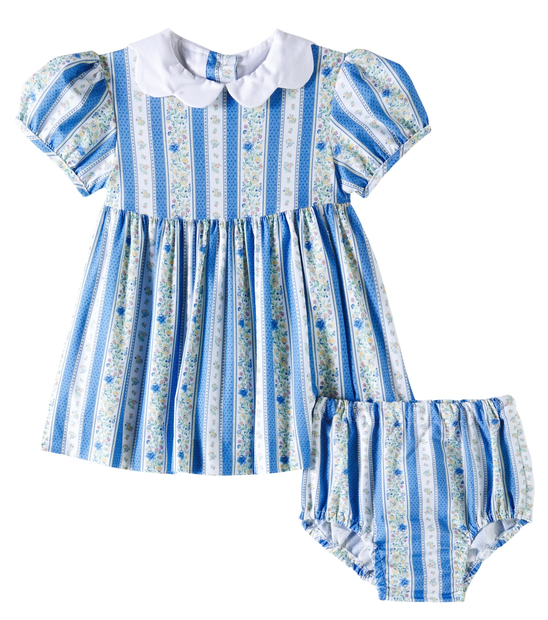 Baby - Abito e culottes Hestia in cotone | La Coqueta