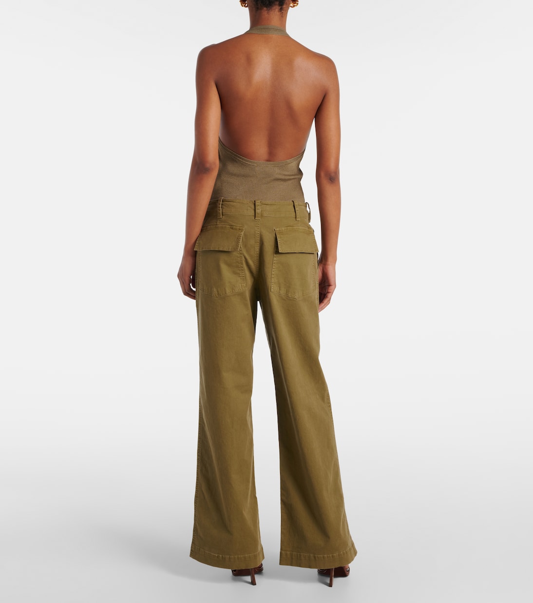 Pantalones anchos Leon de algodón | Nili Lotan