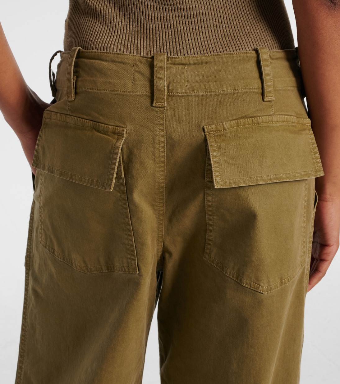 Pantalones anchos Leon de algodón | Nili Lotan