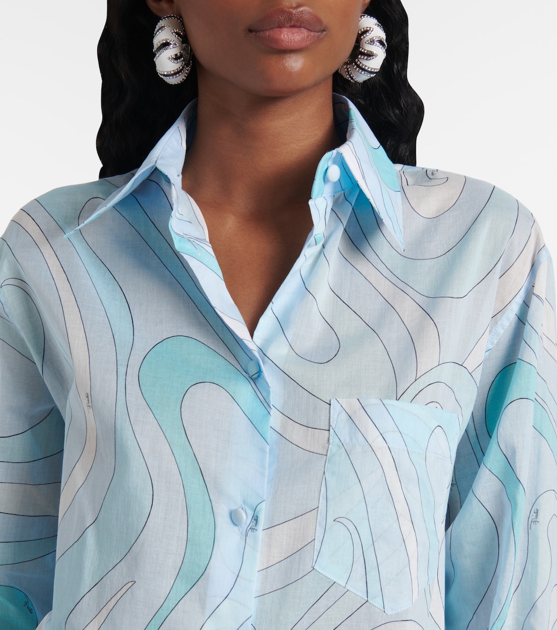 Camisa Marmo de algodón | Pucci
