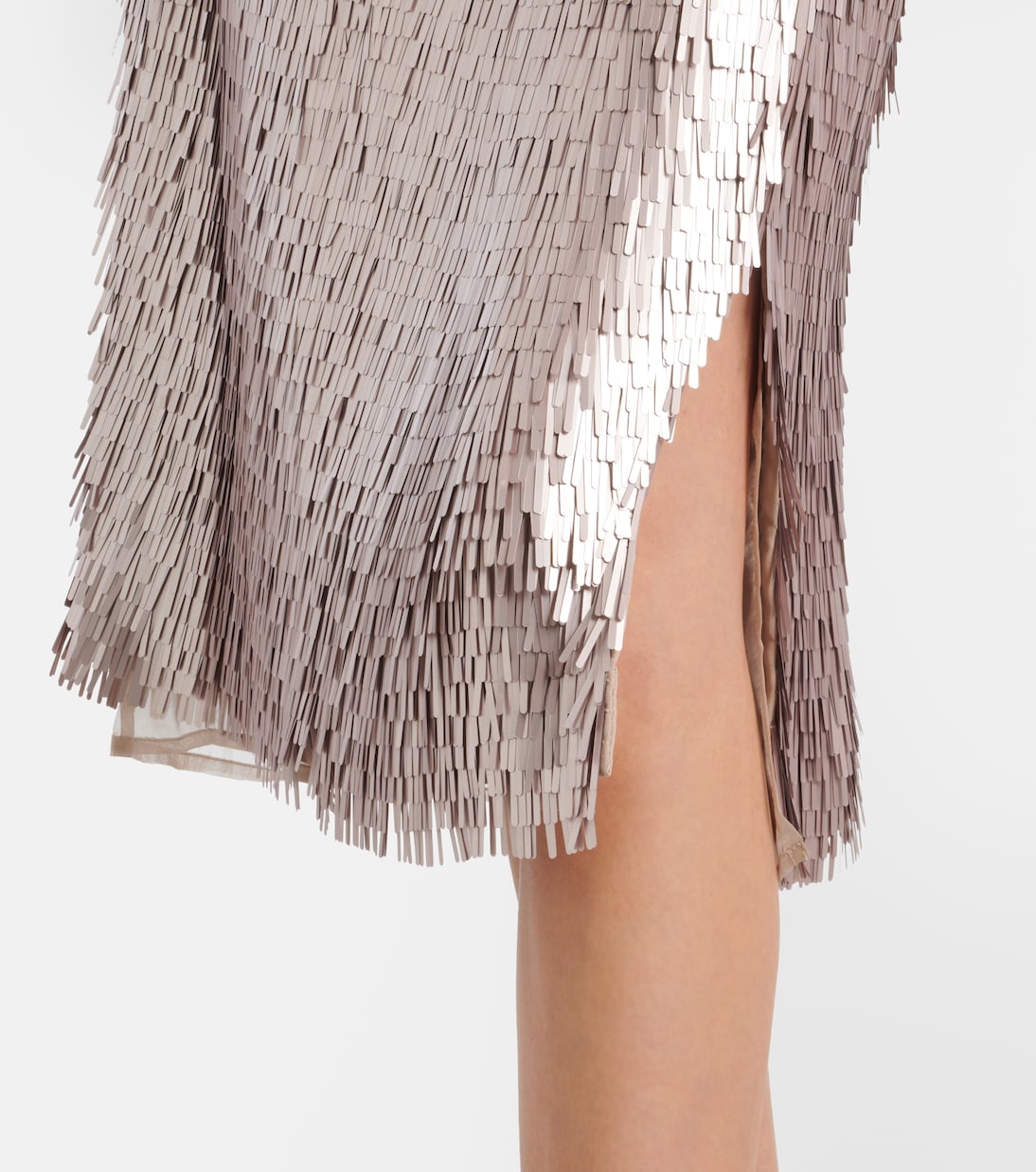 Gonna a tubino con paillettes | Róhe