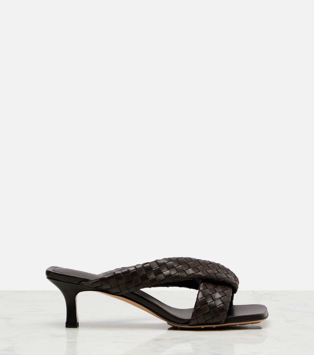 Pantoletten Riva 50 aus Leder | Bottega Veneta