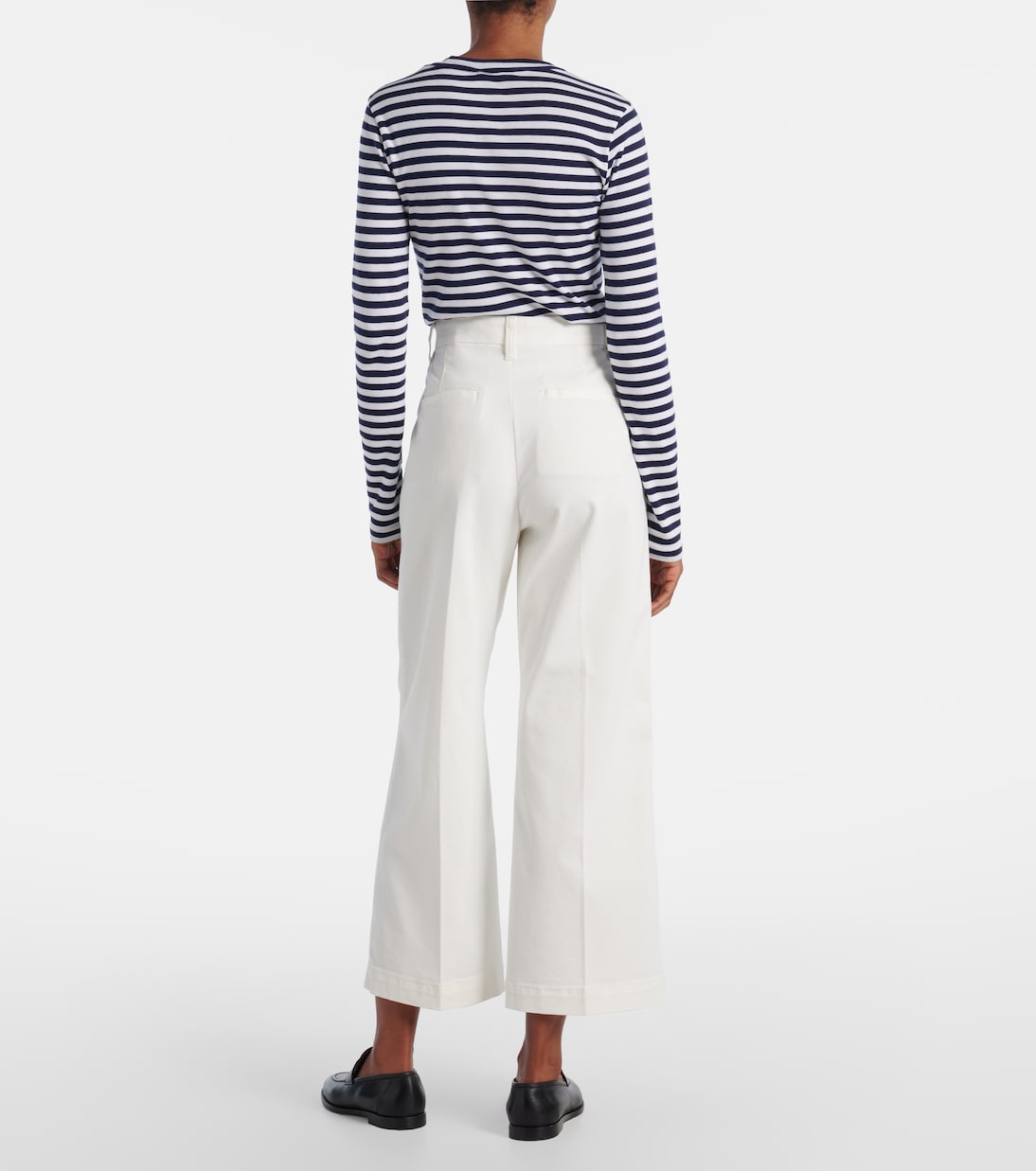 Cropped cotton-blend chinos | Polo Ralph Lauren
