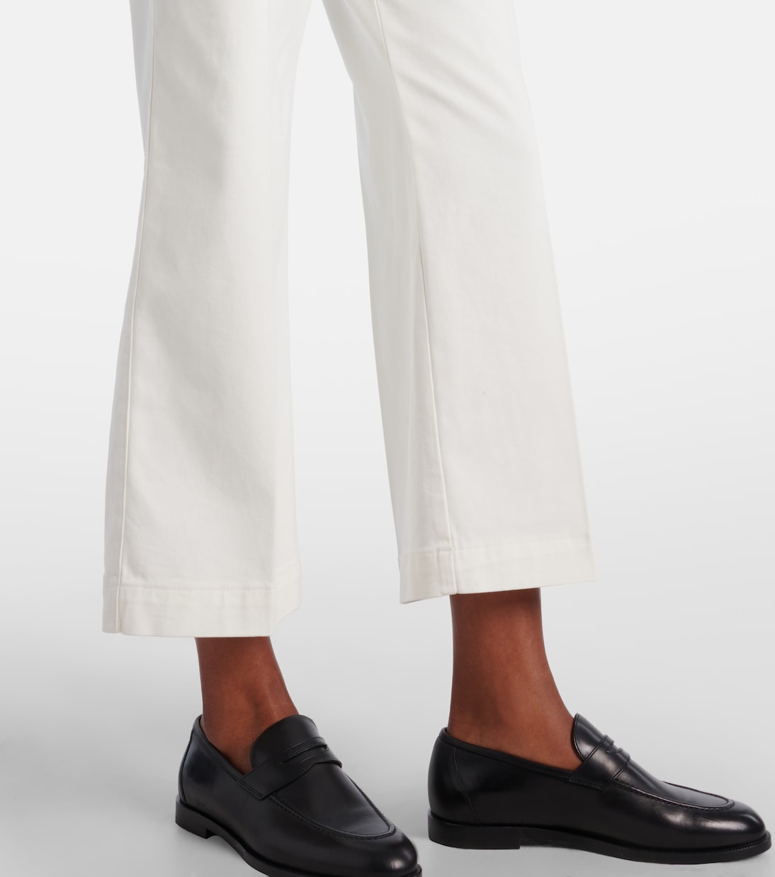 Cropped cotton-blend chinos | Polo Ralph Lauren