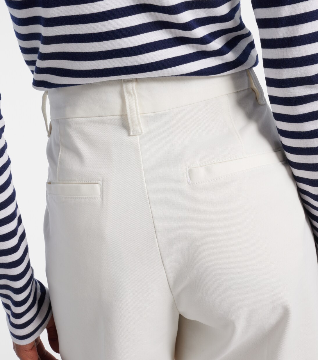 Cropped cotton-blend chinos | Polo Ralph Lauren