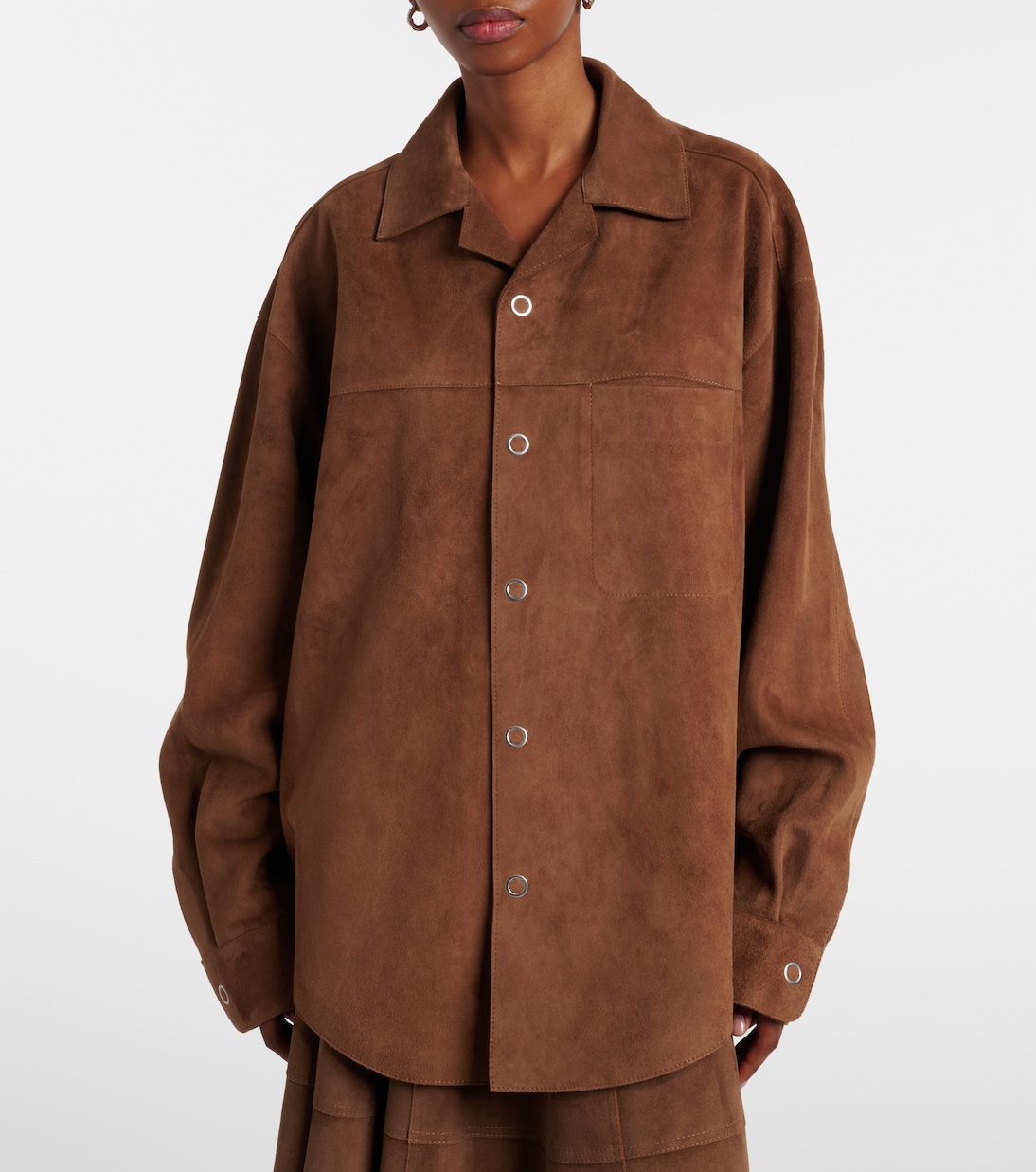 Suede overshirt | Ami Paris