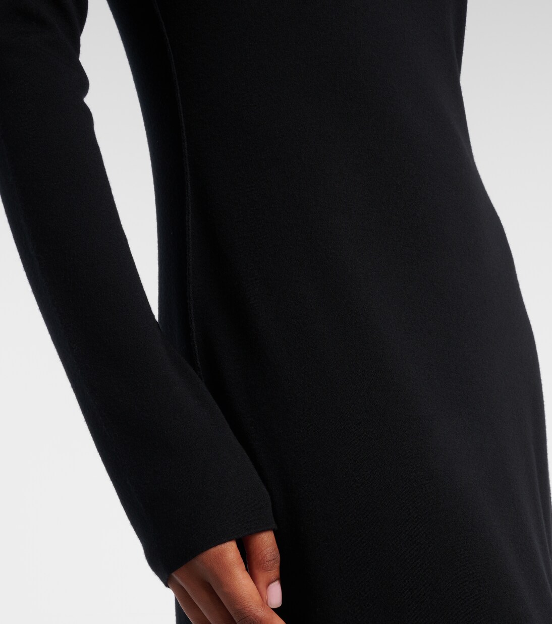 Leoline turtleneck virgin wool maxi dress | The Row